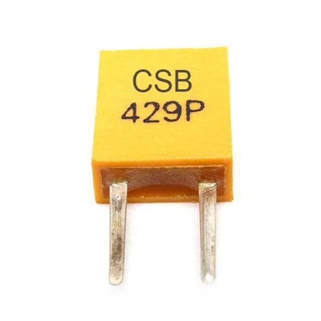 CSB 429 kHz Seramik Rezonatör Kristal