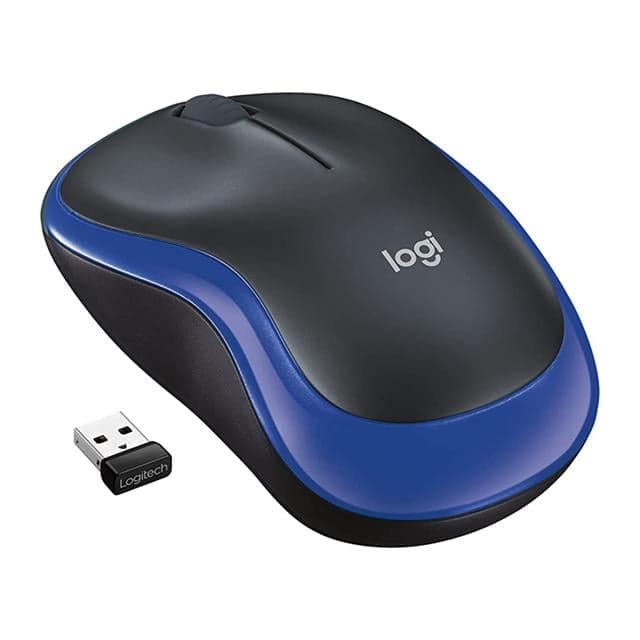 Logitech M185 Kablosuz Mavi Mouse