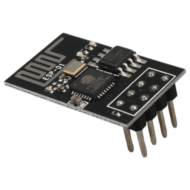 Espressif ESP-01S Wi-Fi Seri Transceiver Modülü - 1MB Flaş Bellekli Kablosuz Haberleşme Kartı