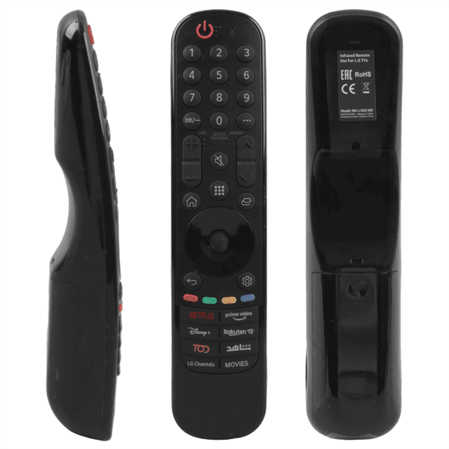 LG RM-L1863 MD Netflix Prime Video Rakuten Tod Disney+ Tuşlu LCD Led TV Kumanda Kumanda
