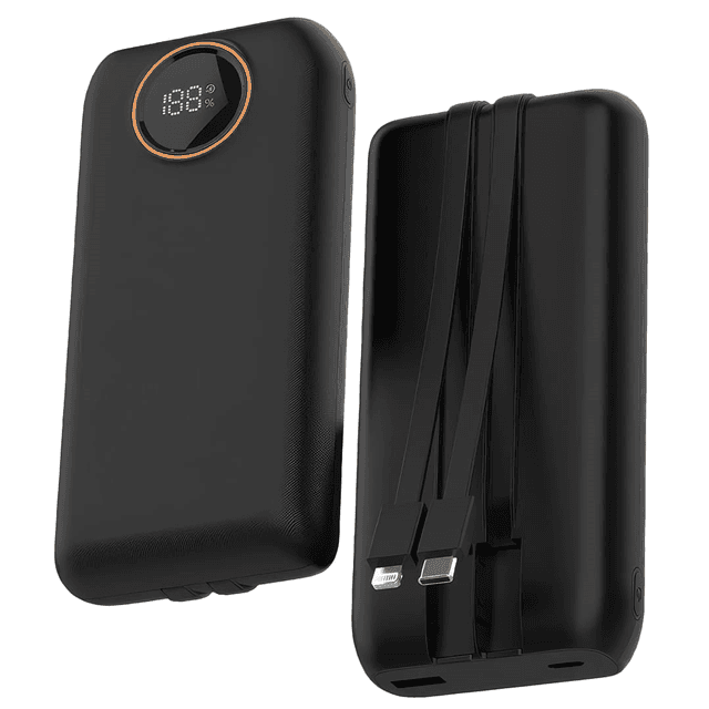 Snapron SNP-3013 22.5W PD 20.000mAh Dahili Kablolu ve Hızlı Şarjlı Powerbank
