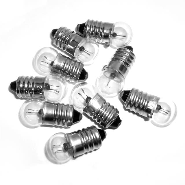 Powermaster PM-4817 Mini Fener Cam Ampul 2.5V Vidalı E10 Duy (50'li Paket)