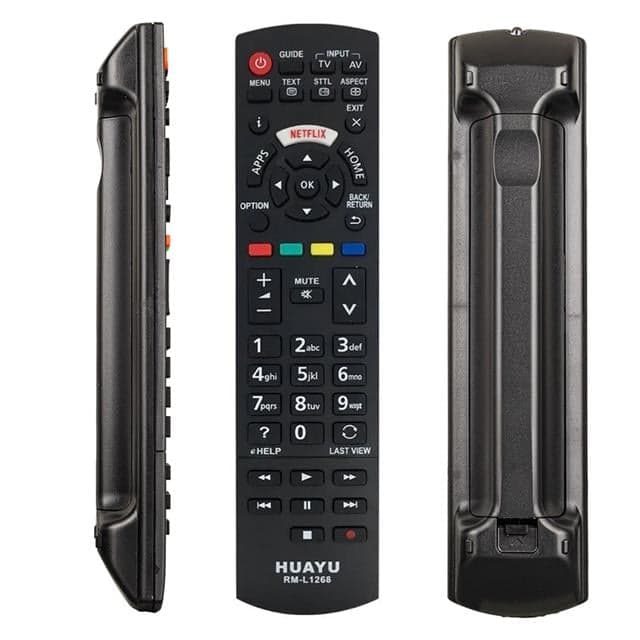 Huayu RM-L1268 Panasonic Netflix Tuşlu LCD Led TV Kumanda