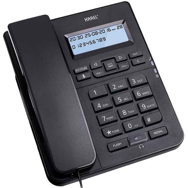 Karel TM-145 Kablolu Ekranlı Masaüstü Analog Telefon
