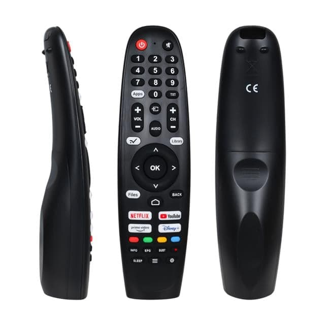 Strong - Fobem Ses Komutsuz Wholeos Netflix-Youtube-Prime Video-Disney Plus Tuşlu Lcd Led Tv Kumandası