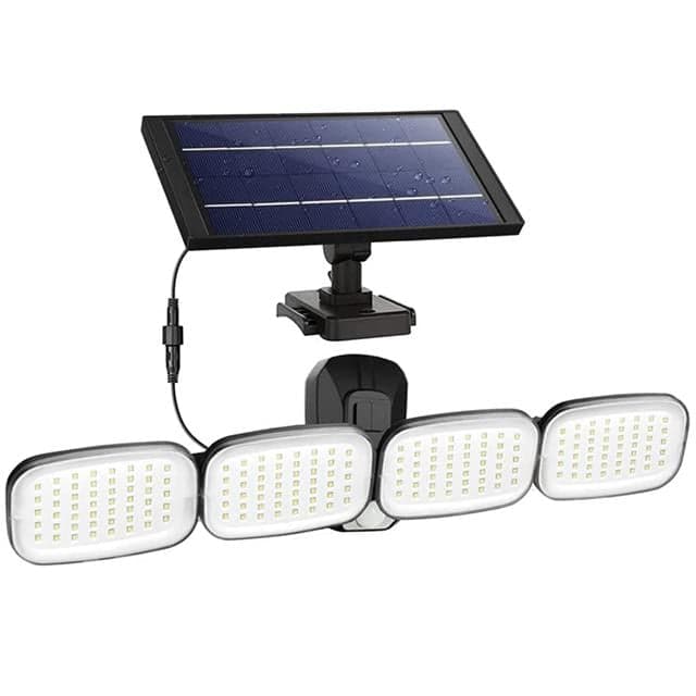Powermaster 6 Volt - 3 Watt Solar Panelli Hareket Sensörlü 200 SMD Ledli Lamba PM-8048