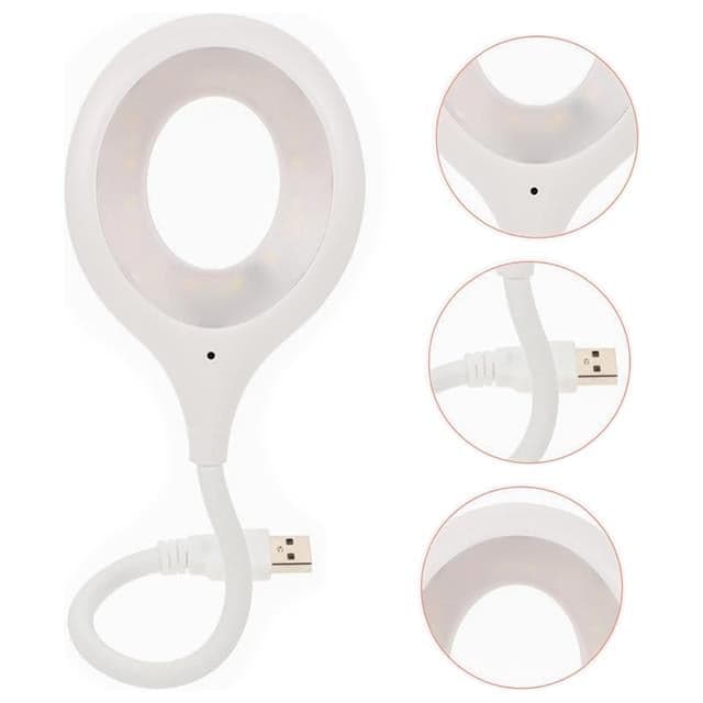 PowerMaster Portatif Akrobatik 20 SMD Ledli USB Gece Kitap Okuma Çalışma Lambası (Powerbank Uyumlu)