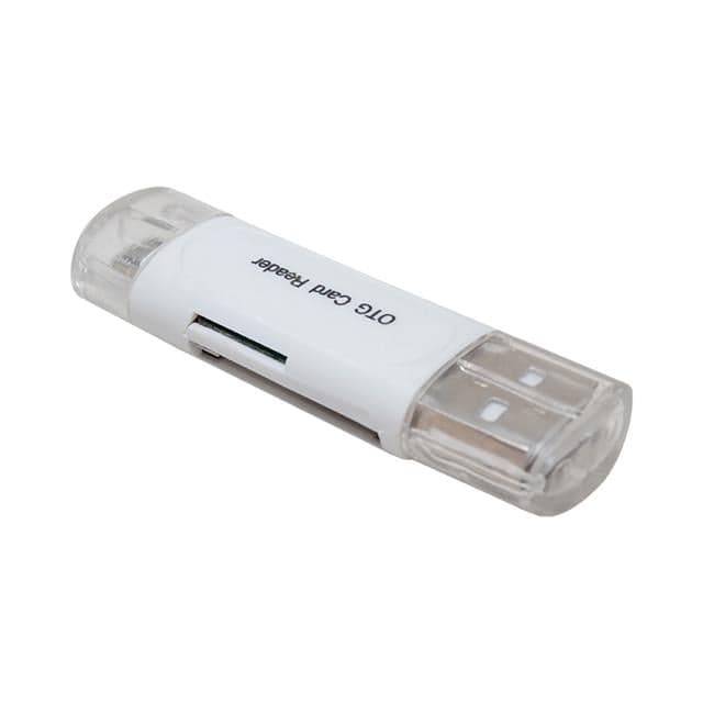 Powermaster PM-2426 Beyaz USB To Micro USB + Kart Okuyucu Otg Çevirici