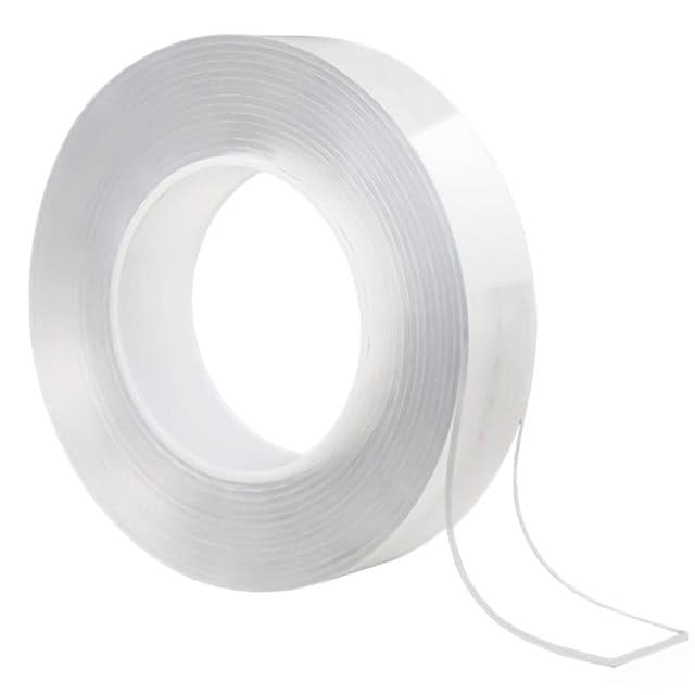 Sunup SN-24358 20mm 3 Metre Çift Taraflı Nano Teknoloji Süper Yapıştırıcı Şeffaf Bant