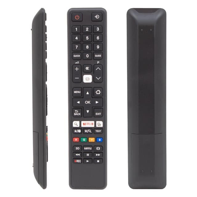 Toshiba CT 8053 - 32L3763DA - 43L3733DG - 49U5766DA - 55V676763DA Netflix Tuşlu Lcd Led Tv Kumandası