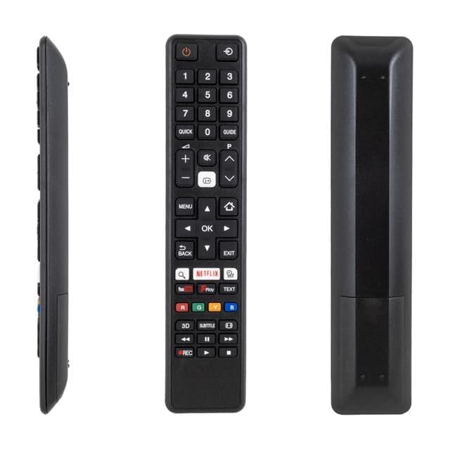 Toshiba CT-8069 49L3653DB - 43U6763DB - 32D3653DB Netflix-Youtube Tuşlu Lcd Led Tv Kumandası