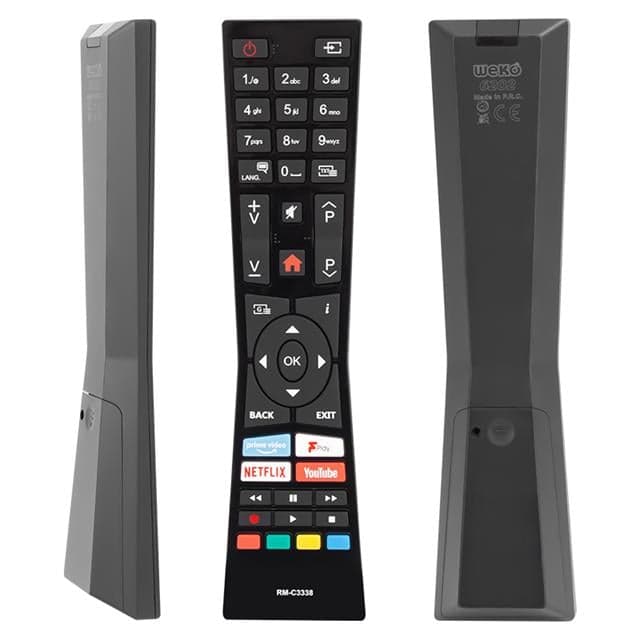 Vestel H0360A Netflix - Youtube - Prime Video Tuşlu Tv Kumandası