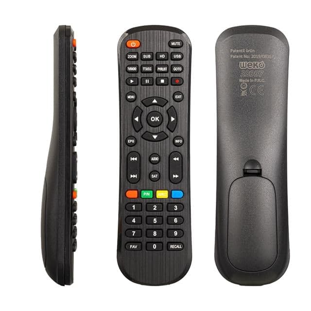 Hometech HT 1000 - HT 1050 / Redline HD Recaal - Fav Tuşlu Uydu Alıcı Kumandası