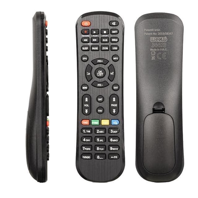 Next Punto + Plus Minix HD - X Box Forza - Starbox Uydu Alıcı Kumandası