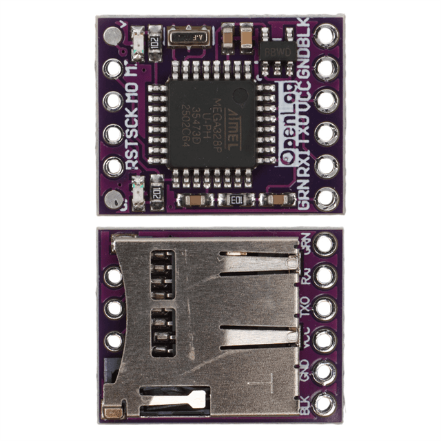 OpenLog ATmega328P MicroSD Seri Veri Kaydedici Modül
