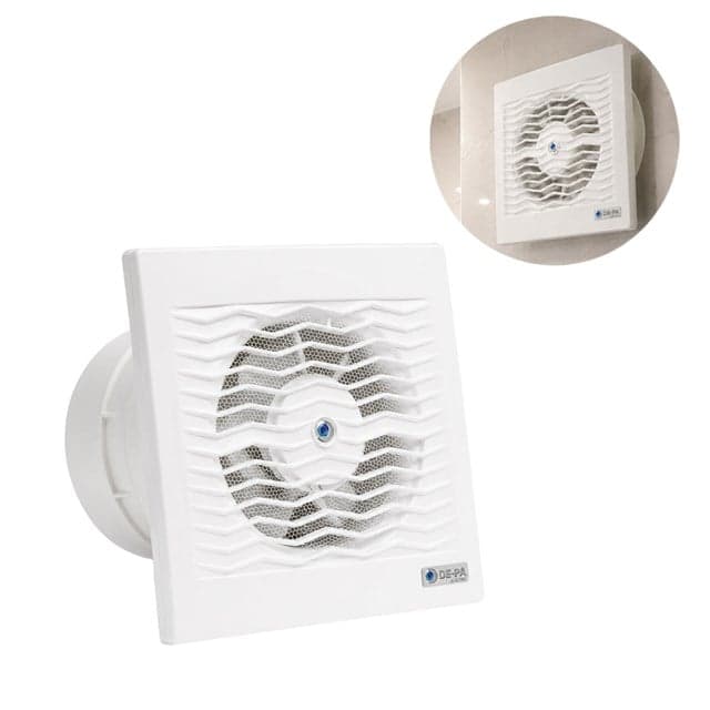 De-Pa 11149 Q120 120'lik Banyo Tuvalet Aspiratör 12cm