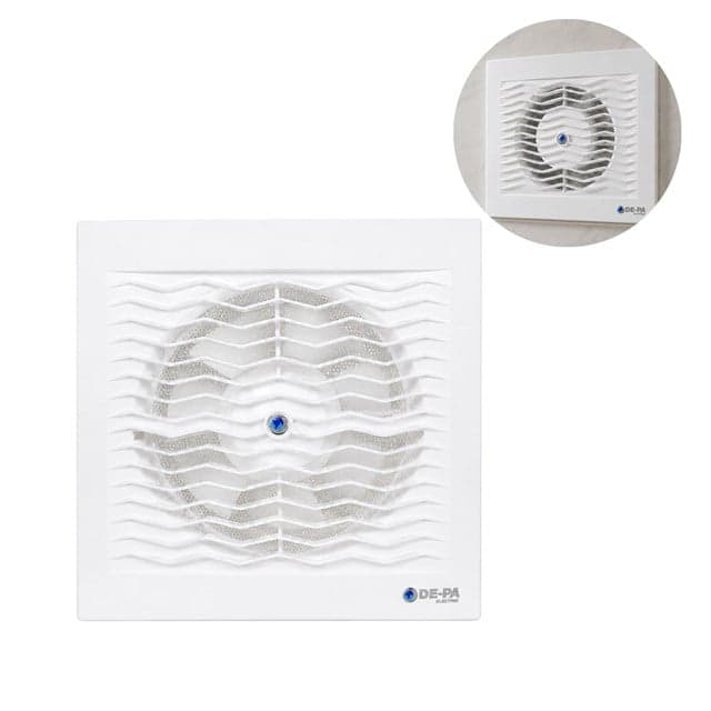 DE-PA 11150 Q150 150'lik Banyo Tuvalet Aspiratör (15Cm)