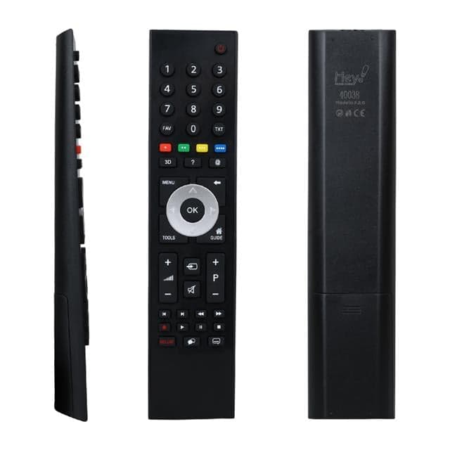Hey Arçelik Beko Gri Göbek 3D Tuşlu Lcd Led TV Kumanda