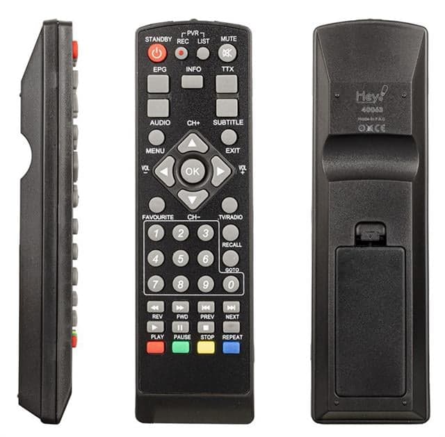 Mersat Mini HD - Grundig DSR 7150 - Botech 2010 / 7200 HD - Akiwa AKW 18500 - Benjamin BJ 980 - Yumatu Slim HD Uydu Alıcı Kumandası