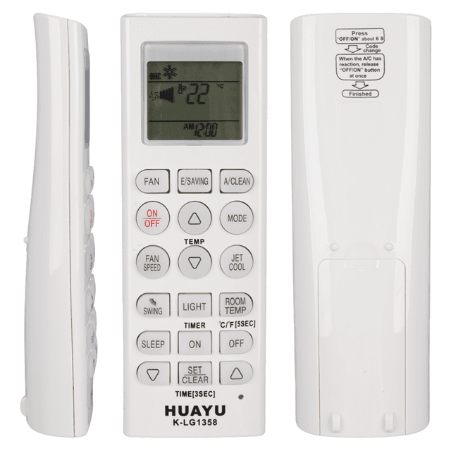 Huayu K-LG1358 LG - Beko - Arçelik A/C Akıllı Universal Klima Kumandası