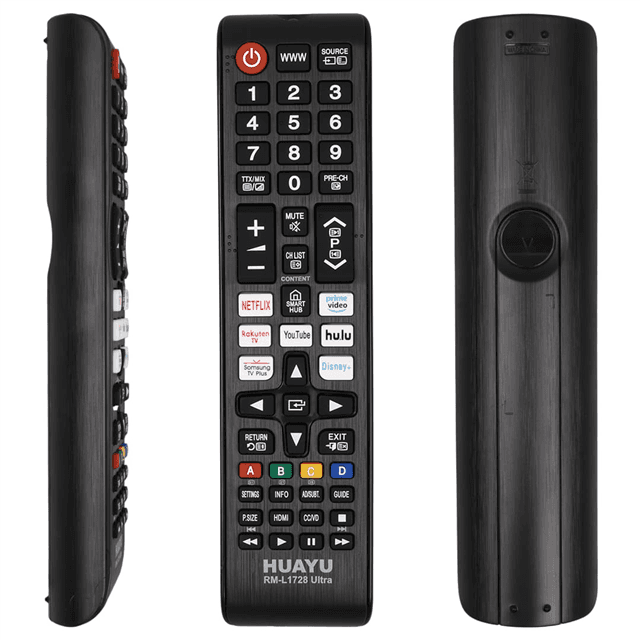 RM-L1728 Samsung Ultra Netflix Prime Rakuten Hulu Youtube Disney+ Tuşlu LCD Led TV Kumanda