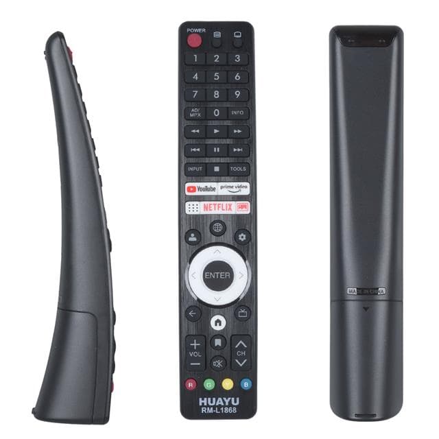Huayu RM-L1868 Üniversal Sharp Netflix - Youtube - Prime Video Tuşlu LCD-LED TV Kumanda
