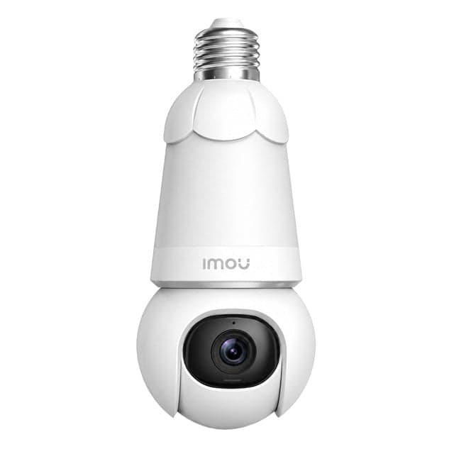 Imou IPC-S6DP-3M0WEB Bulb Cam Renkli Gece Görüş İki Yönlü Konuşma Siren Wifi 3MP E27 Ampul Duy Tipi Kamera