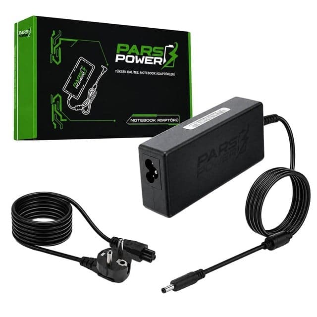 Parspower PRS-019 Plastik Kasa 19.5V 4.62A 90W (4.5-3.0mm) Standart Notebook Adaptör