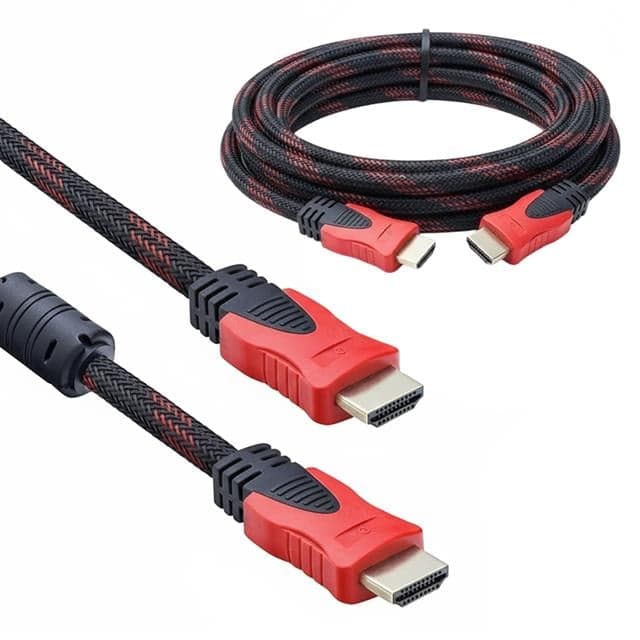 Powermaster PM-3202 5 Metre Yüksek Hızlı 1.4V HDMI Kablosu 1080p-4K-3D Dayanıklı Örgülü Dış Kılıf