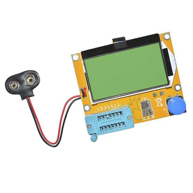 PowerMaster LCR-T4 Dijital Transistör Test Cihazı ESR, Kapasitör, Direnç, Mosfet Ölçer Analizörü