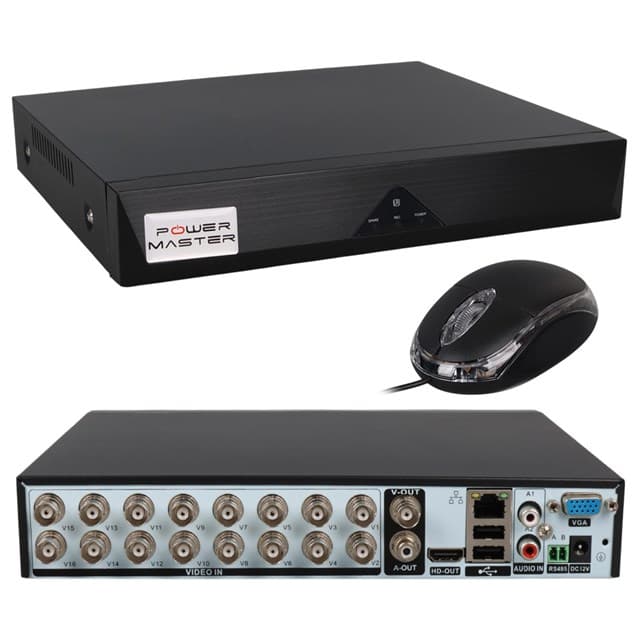 Powermaster PM-12183 16 Kanal 5 MP Destekli AHD Kayıt Cihazı
