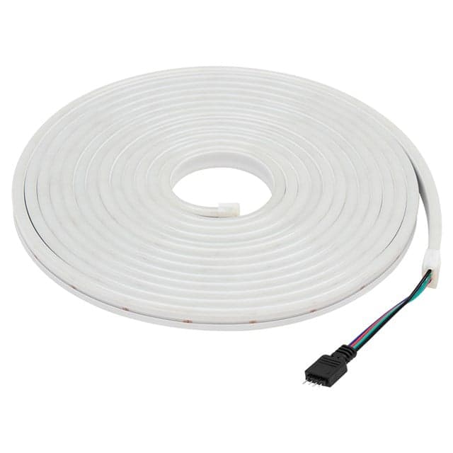 Powermaster PM-17903 Silikon Kaplamalı 12 Volt 5 Metre RGB Neon Led Şerit Aydınlatma