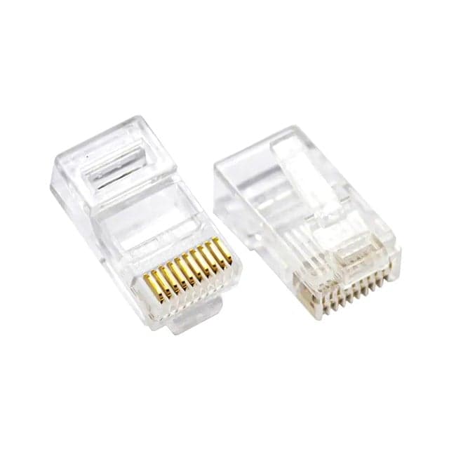 PowerMaster PM-25445 RJ45 10P/10C Soket (25 Adet)
