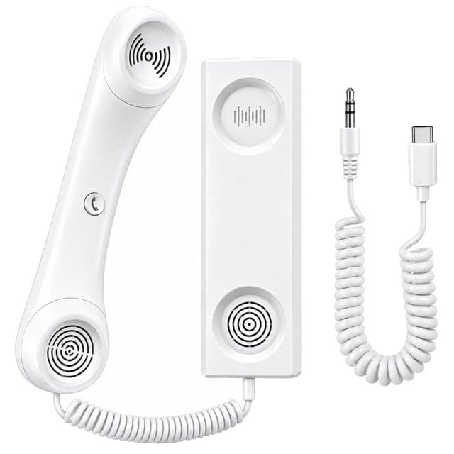 PowerMaster PM-39123 Retro Nostaljik Type C Girişli Telefon Ahizesi