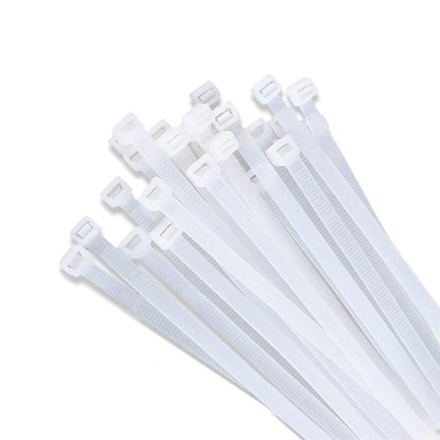 Powermaster PM-414 Beyaz 25 Cm 3.6 Mm Kablo Bağı (100'lü Paket)