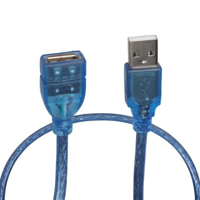 Powermaster PM-8608 Mavi 50 Cm USB 2.0 Uzatma Kablosu