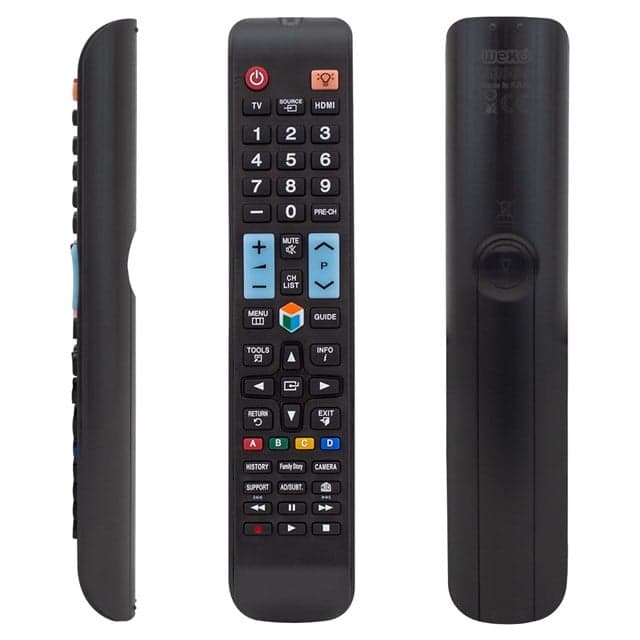 Samsung RM-D1078 - UE40F6470 - 49KS9500 - UE55KU7350UXTK - UE60KU7000UXTK Source Tuşlu Lcd Led Tv Kumandası