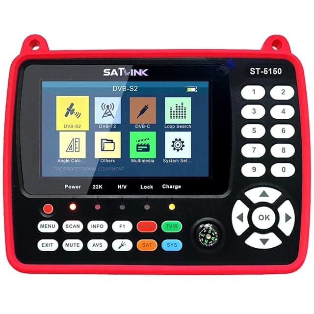 Satlink ST-5150 Combo DVB-S/S2/C/T/T2 - 4.3'' Ekranlı Görüntülü Full HD Uydu Yön Bulucu