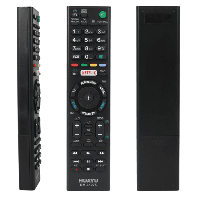 Huayu Sony KL RM-L1275 Netflix Tuşlu LCD Led TV Kumanda (40175=16439)