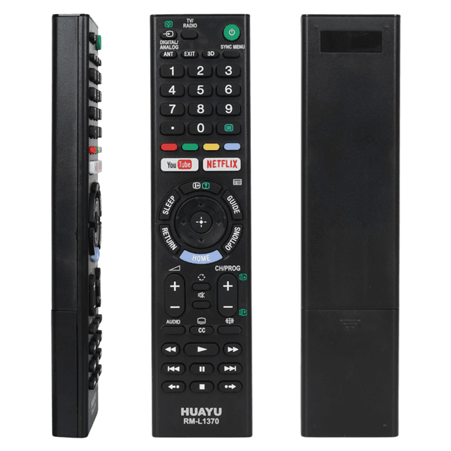 Huayu RM-L1370 Sony Youtube-Netflix Tuşlu LCD Led TV Blisterli Kumanda-RMT-TX202P