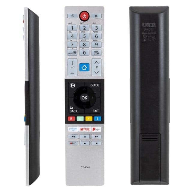 Toshiba CT-8541 Netflix- Prime Video-F Play Tuşlu Lcd-Led Tv Kumanda