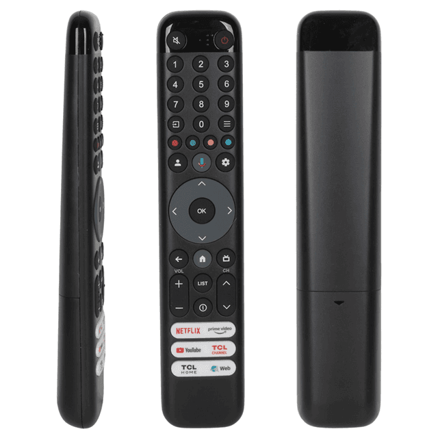 Weko TCL Netflix-Prime Video-Youtube-TCL Channel-TCL Home-Web Tuşlu Ses Komutlu LCD TV Kumandası