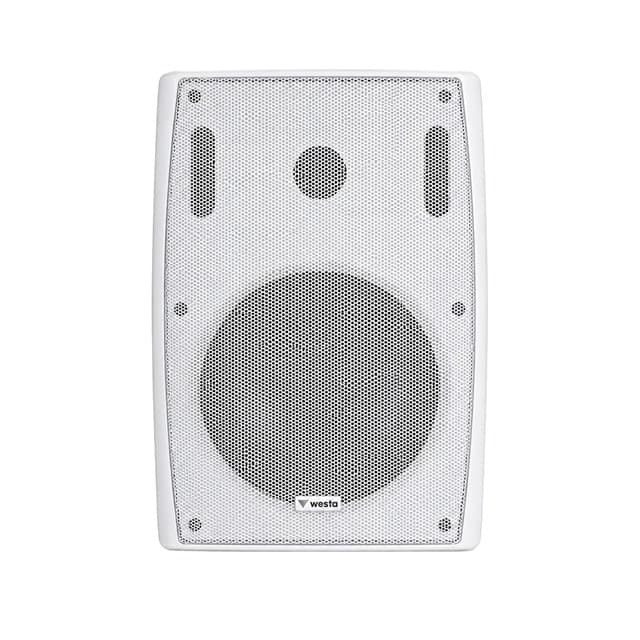 WESTA WS-65TW BEYAZ 16 CM 50W 100V HAT TRAFOLU DUVAR TİPİ SÜTUN PLASTİK KABİN HOPARLÖR TEKLİ