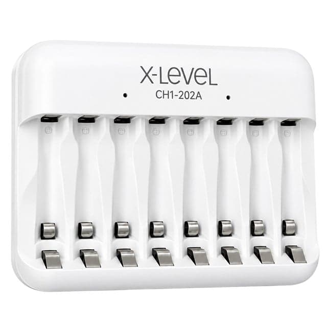 X-Level CH1-202A NI-MH AA-AAA 8'li Pil Şarj Cihazı
